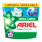 Ariel PODS Brisa Limpia, Cápsulas Líquidas para 35 Lavados