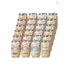 24 potitos Nutriben para tu bebé.