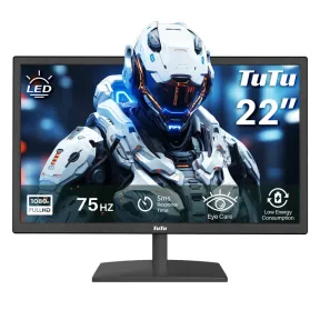 Monitor Full HD 21.5" TU TU TU215M1 Negro 75Hz 5ms