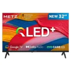 Smart TV QLED 32'' Metz Full HD con Dolby Audio y Bluetooth