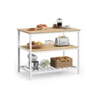 Isla de Cocina con Encimera VASAGLE