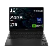 HP OMEN 16" 2K, Intel Core 7, 24GB RAM, RTX 5060