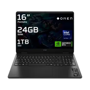 HP OMEN 16" 2K, Intel Core 7, 24GB RAM, RTX 5060