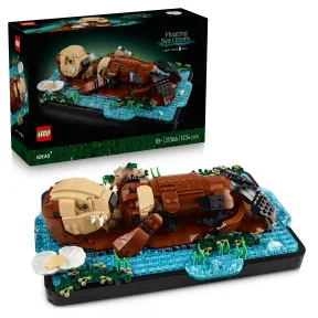 LEGO 21366 - Nutrias Marinas a Flote: Kit 3D para Adultos