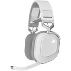 Auriculares Gaming Corsair HS80 RGB Wireless Blancos con Dolby Atmos