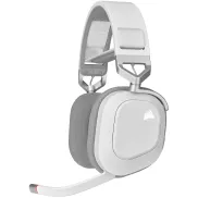 Auriculares Gaming Corsair HS80 RGB Wireless Blancos con Dolby Atmos