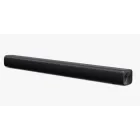 Xiaomi Soundbar 2.0ch: Elegante diseño negro mate y calidad de sonido.