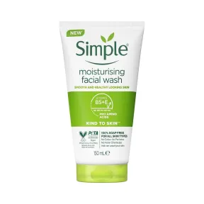 Gel facial hidratante limpiador Simple 150 ml