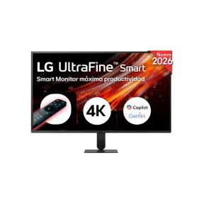 Monitor LG 32" UHD 4K, HDR10, VA, altavoces, webOS