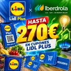 Ahorra hasta 270 € en Lidl Plus con Iberdrola