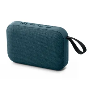 Altavoz Bluetooth compacto MUSE azul de 5W para dispositivos