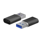 Adaptador Mini USB 3.2 Tipo A a C, Macho a Hembra