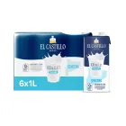 Leche Entera El Castillo - Pack 6x1L, Sin Gluten y Azúcares
