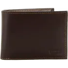 Cartera Bifold Levi's de Cuero Vacuno Full-Grain Hunte