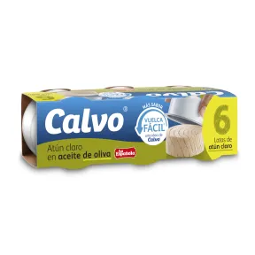 Calvo Atún Claro en Aceite de Oliva 18 Latas Pack 3
