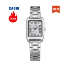 Reloj de Mujer Casio Tonneau, Acero Inoxidable y Resistente