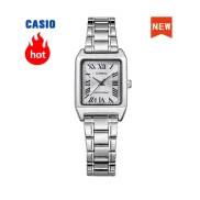 Reloj de Mujer Casio Tonneau, Acero Inoxidable y Resistente