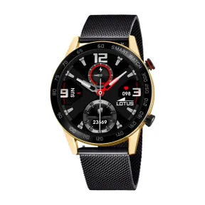 Reloj Inteligente Hombre LOTUS - Smartwatch Acero Negro 316l