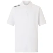 Polo de entrenamiento KAPPA blanco para hombre, tallas X a 3XL