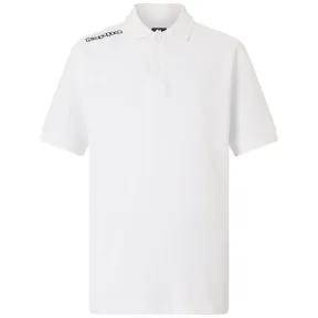 Polo de entrenamiento KAPPA blanco para hombre, tallas X a 3XL