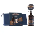 Cuidado de Barba King C. Gillette - 3 en 1 y Bolsa de Viaje