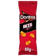 Doritos Bits: Aperitivo crujiente de maíz, 80g