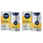Crema hidratante Nivea Men Active Energy 2x50 ml