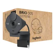 Cámara Web Logitech Brio 305 Full HD con corrección de luz