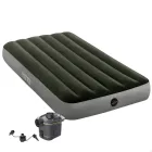Colchón Hinchable Intex con Fiber-Tech y Hinchador Eléctrico 99x191x25