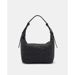 Bolso negro mediano con cremallera - Tous