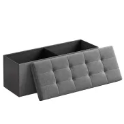 Puf de Almacenamiento Plegable SONGMICS Mazie 15x110x15