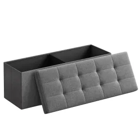 Puf de Almacenamiento Plegable SONGMICS Mazie 15x110x15