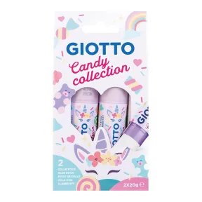 Colección de Pegamento en Barra Giotto Stick, 2 Unidades