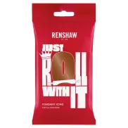 Fondant Marrón Oscuro Renshaw 250g - Ideal para Decorar