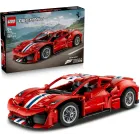 Ferrari 488 Pista Lego 42235: coche Technic con motor V8