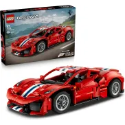 Ferrari 488 Pista Lego 42235: coche Technic con motor V8