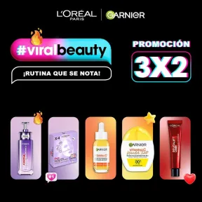 3x2 en Amazon: L'Oréal, Maybelline, Garnier y más