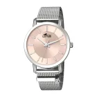Reloj Analógico de Mujer Lotus en Acero Inoxidable Plateado