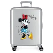 Maleta de Cabina Gris Minnie Joyful 40x55x20 cms