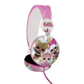 Auriculares L.O.L Surprise rosas brillantes y divertidos