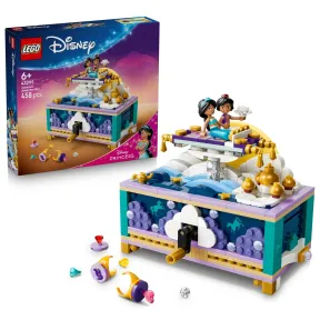Joyero de Jasmine LEGO | Aladdin con 2 Mini Muñecos y Anillos