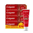 Pasta de dientes Max White Colgate para café 75ml