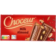 Almendras con chocolate con leche - Choceur - 200 gr