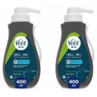 Veet Men Crema Depilatoria Piel Sensible 400 ml (2 X)