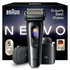 Afeitadora Eléctrica Braun NEVO Hombre, Grafito NEVO11015C