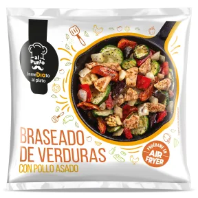 Pollo asado y verduras braseadas Dia Al Punto 400 g