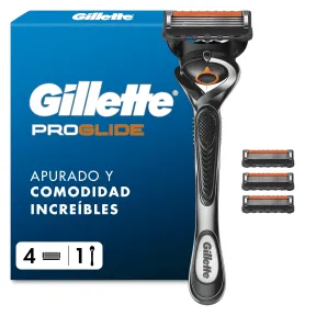 Maquinilla de Afeitar Gillette Proglide Hombre con 4 Recambios
