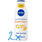 NIVEA Loción Corporal Q10 Reafirmante 250ml con Colágeno y Vitamina C