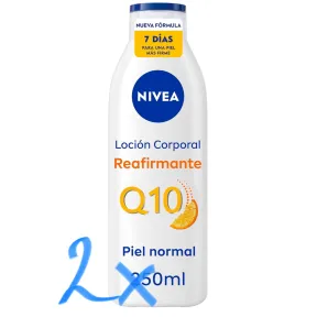 NIVEA Loción Corporal Q10 Reafirmante 250ml con Colágeno y Vitamina C