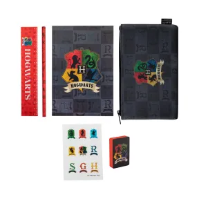 Papelería Multicolor Hogwarts Unity con Estuche y Material Escolar